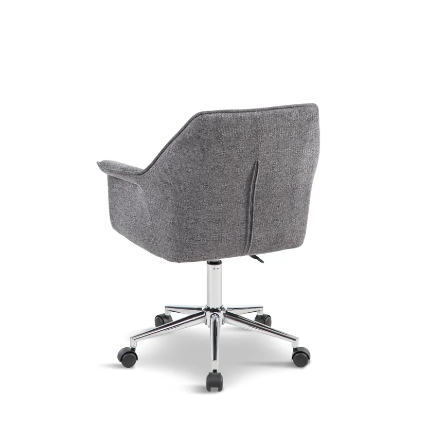 Drehstuhl grau detail