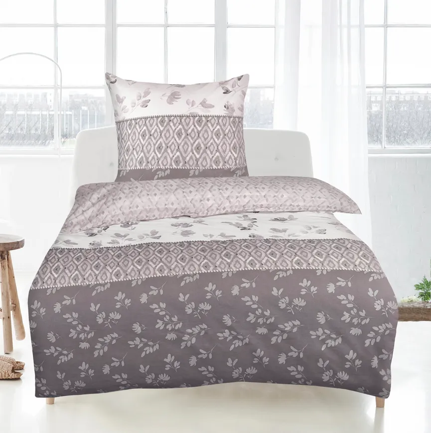 Florale Bettwäsche mit blumigen Designs