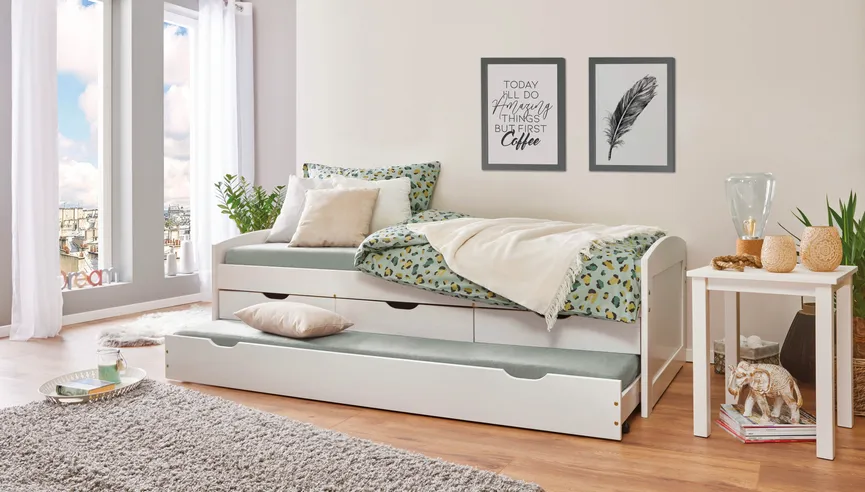 Funktionsbett "Ulli" LF 90x200 milieu