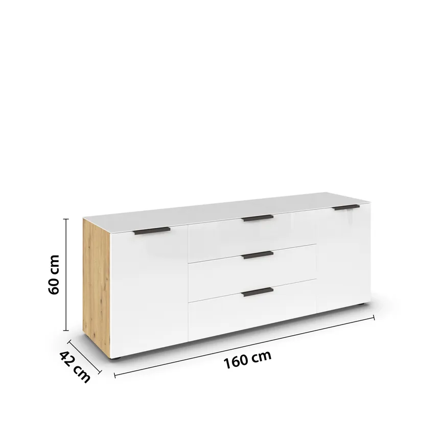Lowboard 2T/3S detail