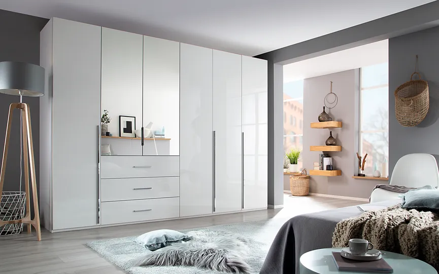 Kombi-Drehtürenschrank 6-trg. milieu