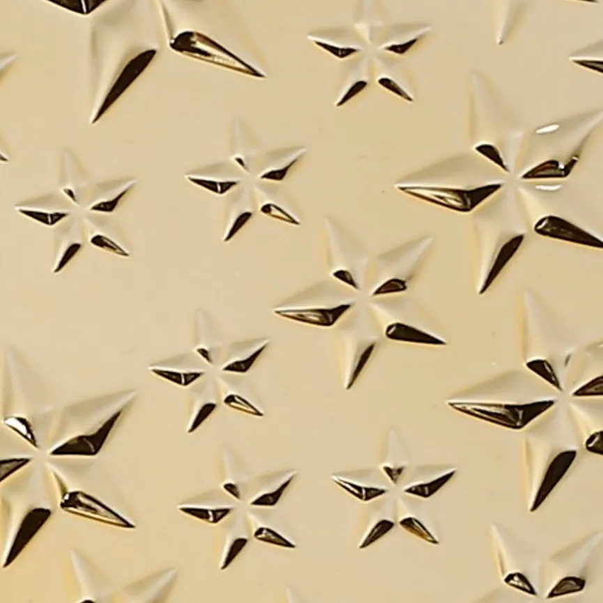 Teller "Sterne" gold material_farbe