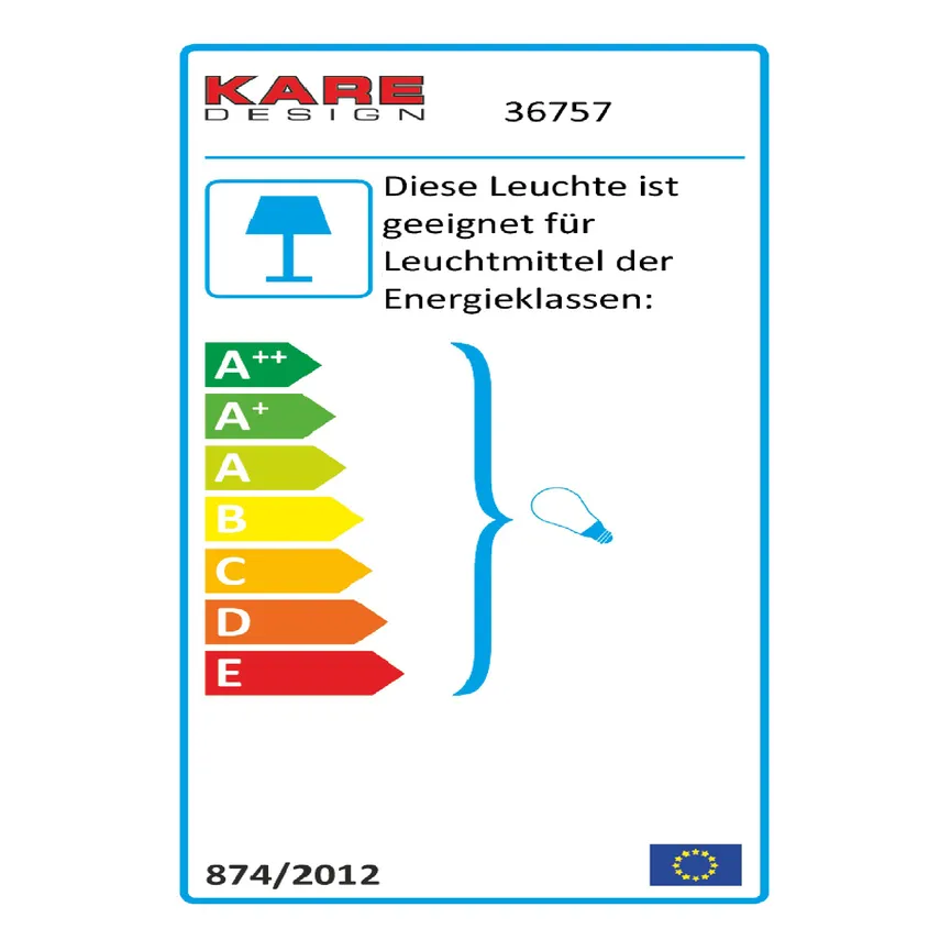 Pendelleuchte "Modo Wire" energielabel