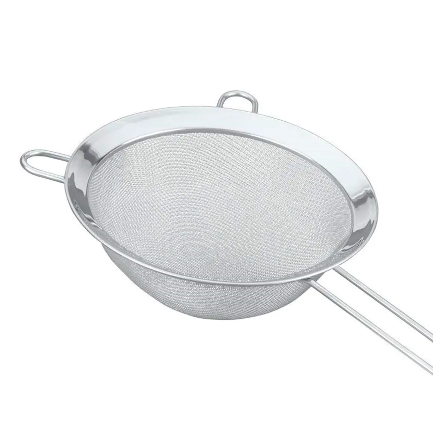 Sieb Victoria  20 cm Edelstahl detail