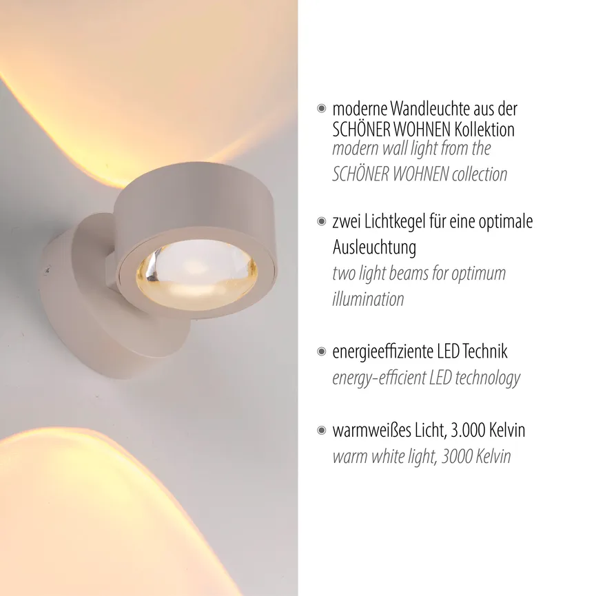 Wandleuchte "CHIA" detail