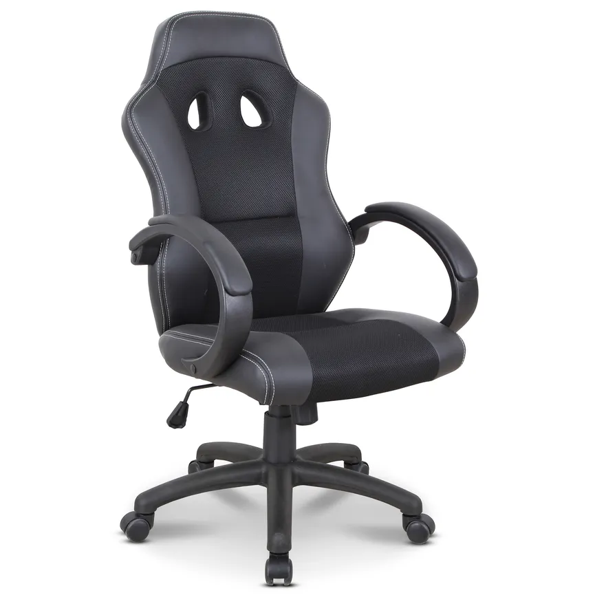 Gamingstuhl schwarz hauptaufnahme