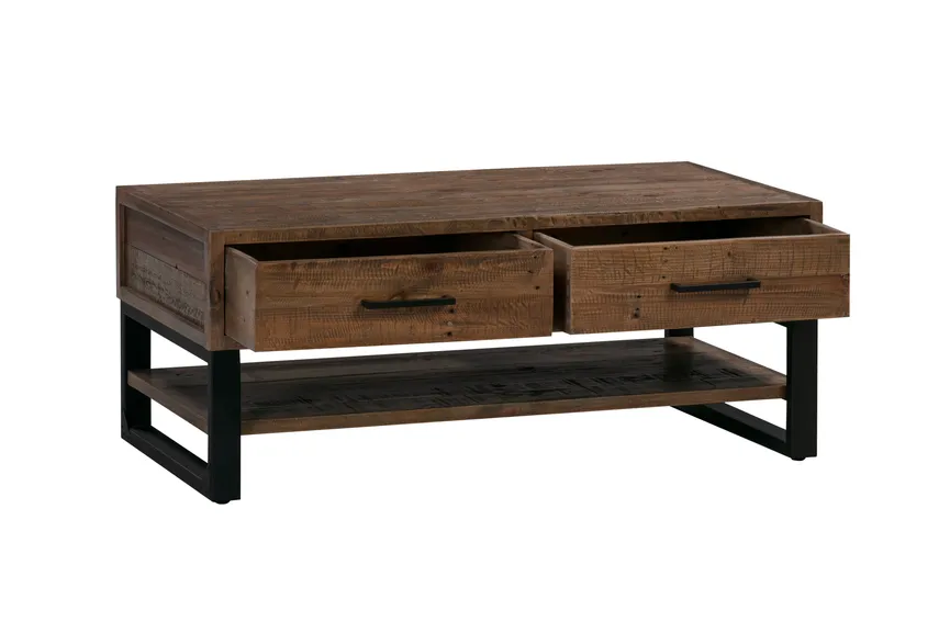 Couchtisch 2 Schubladen detail