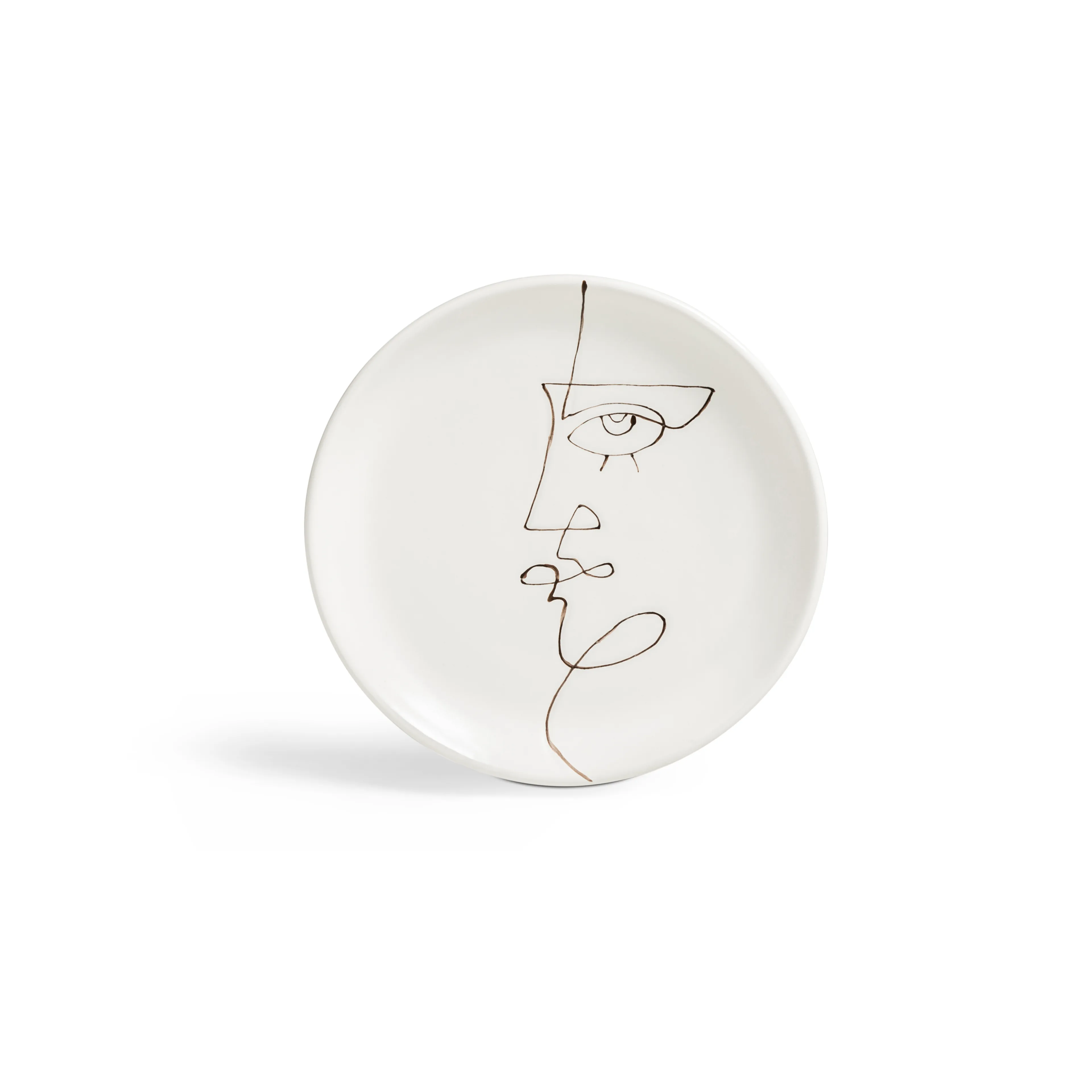 Deko-Teller Gesicht Ø 21 cm
