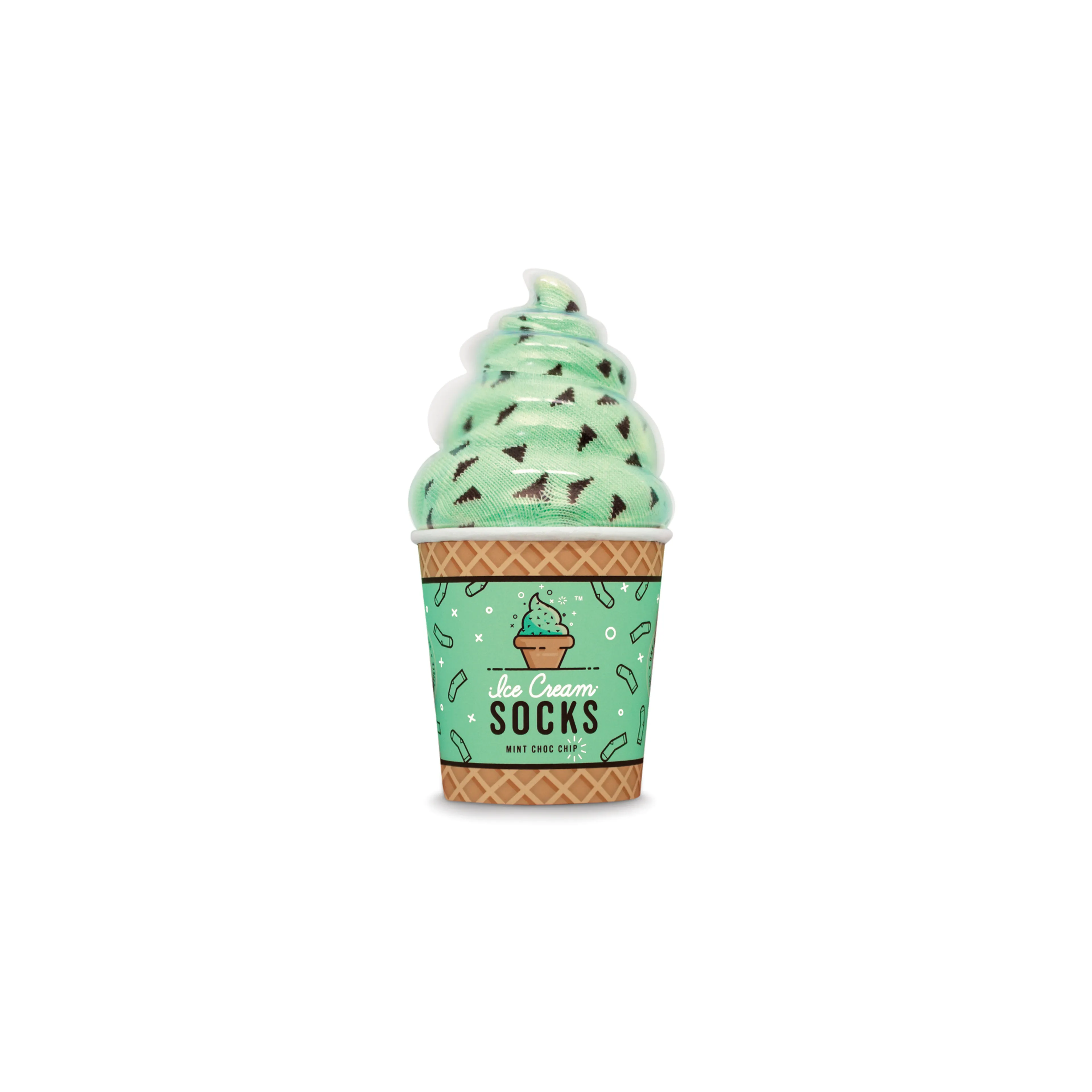 Socken Eiscreme

