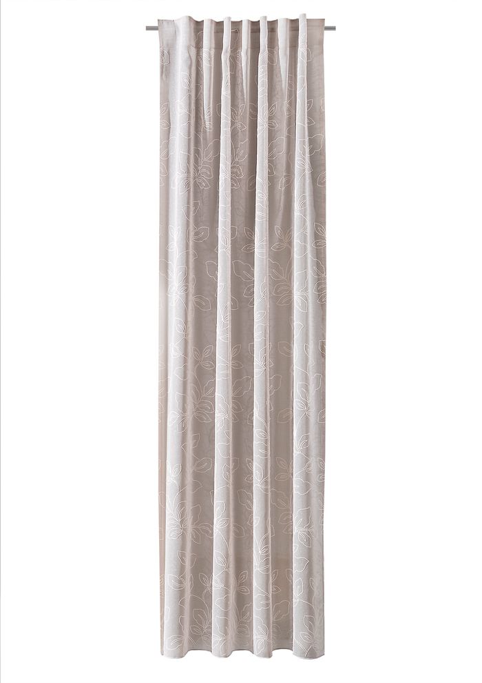 Fertiggardine Grau 140 x 245 cm