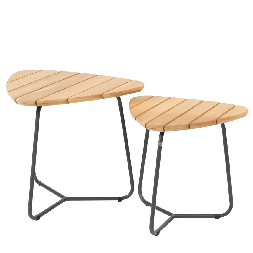 ** Set Beistelltisch VerdiTeak detail