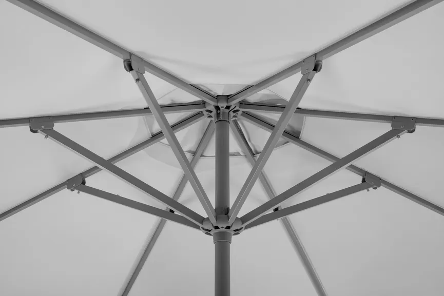 Alu-Schirm detail