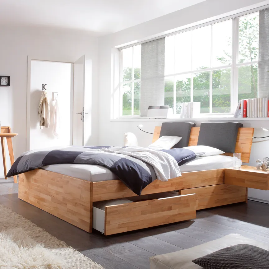 Holzbett, LF: 140x200 cm hauptaufnahme