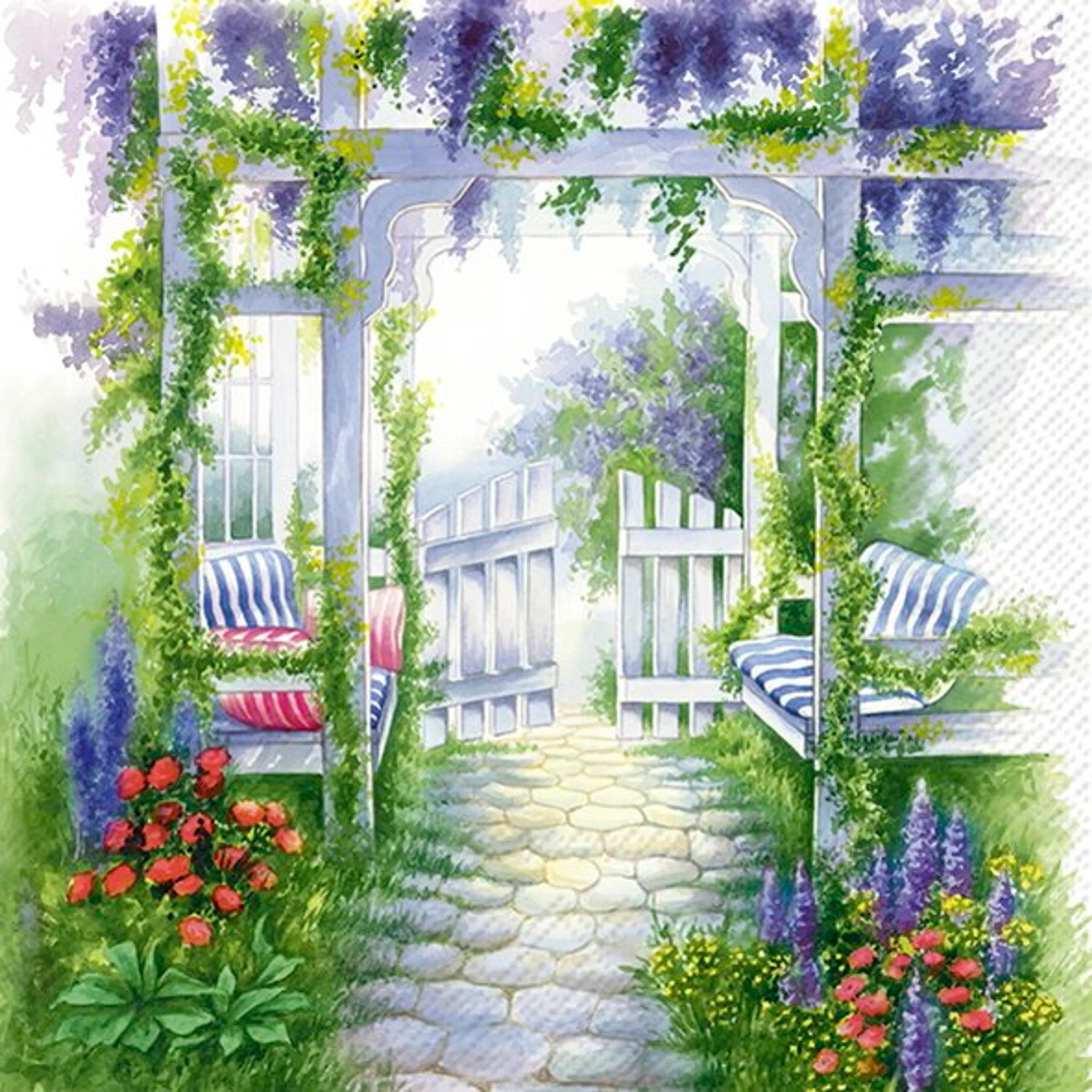 Serviette Garden Idyll 20tlg.

