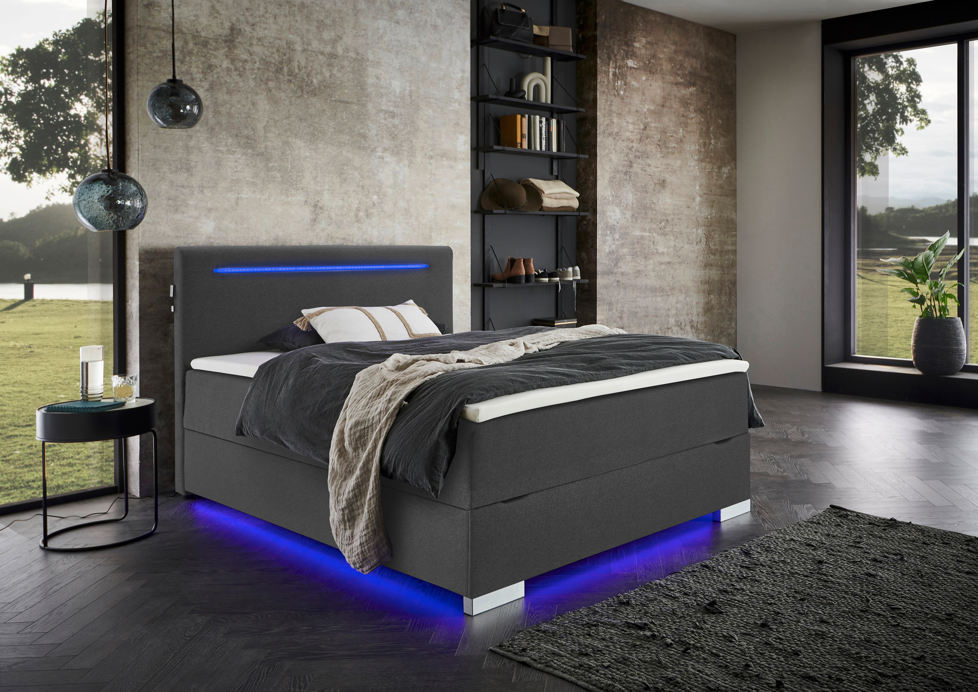 Boxspringbett hauptaufnahme