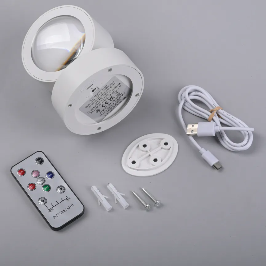 Akku-Wandleuchte "Akku-Chia" detail