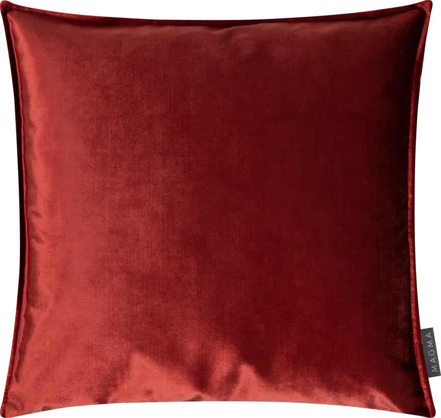 Kissenhülle Shiny marsala hauptaufnahme