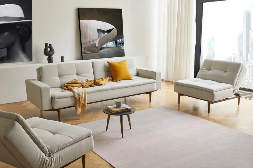 Sofa+AL Styletto dunkel detail