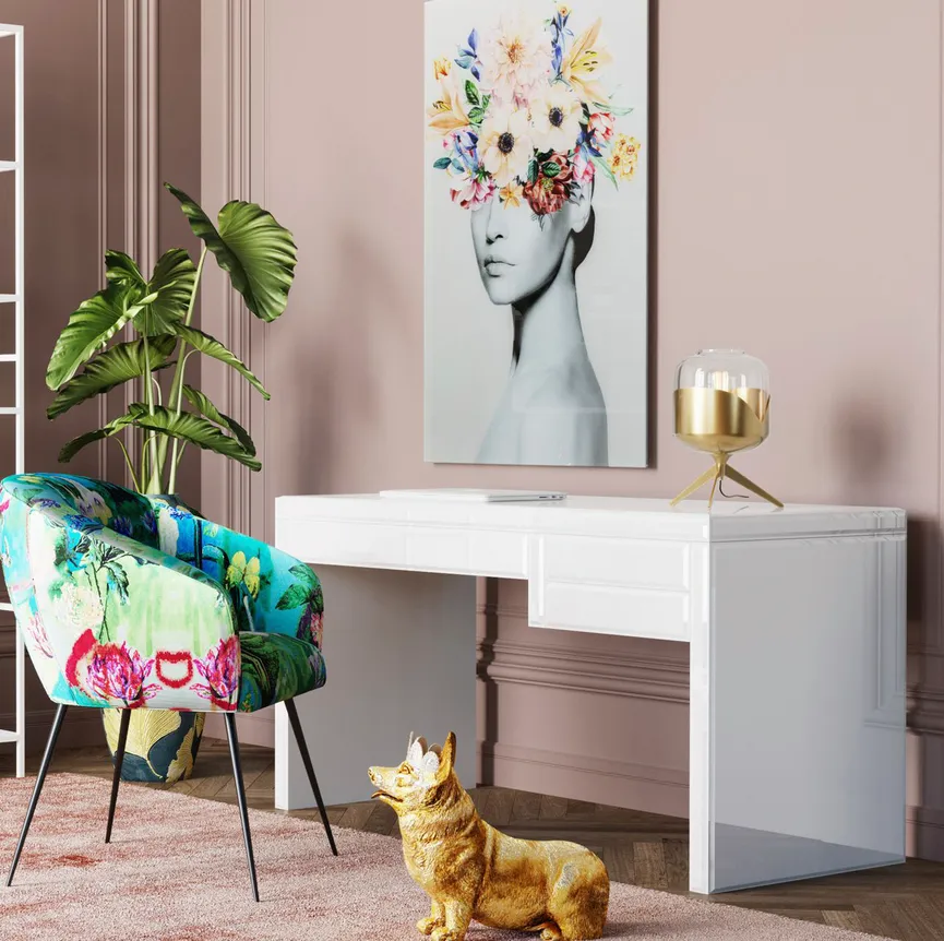 Tischleuchte "Golden Goblet" milieu