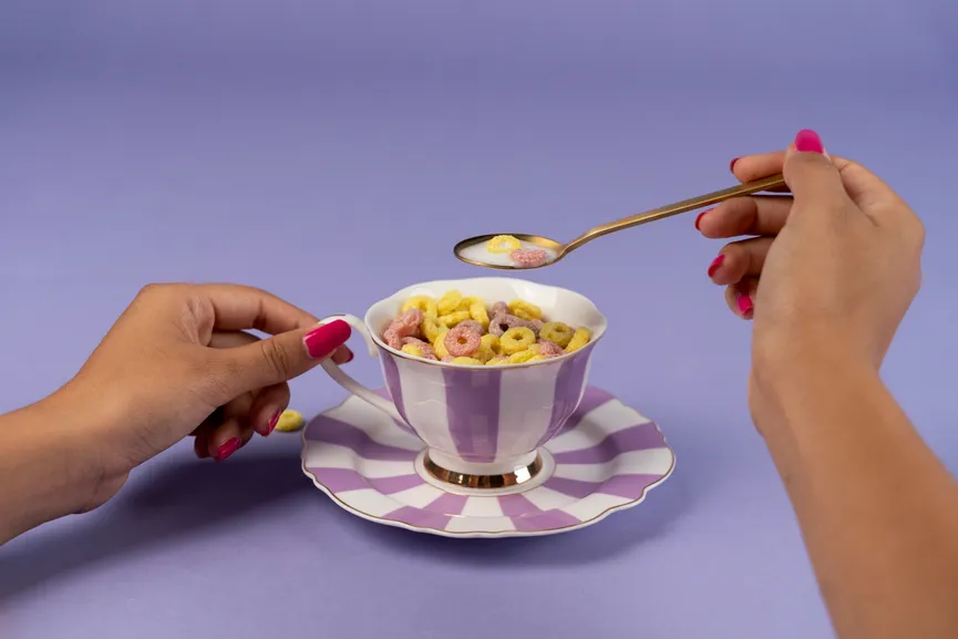 Kaffeetassen-Set "Harlequin" milieu