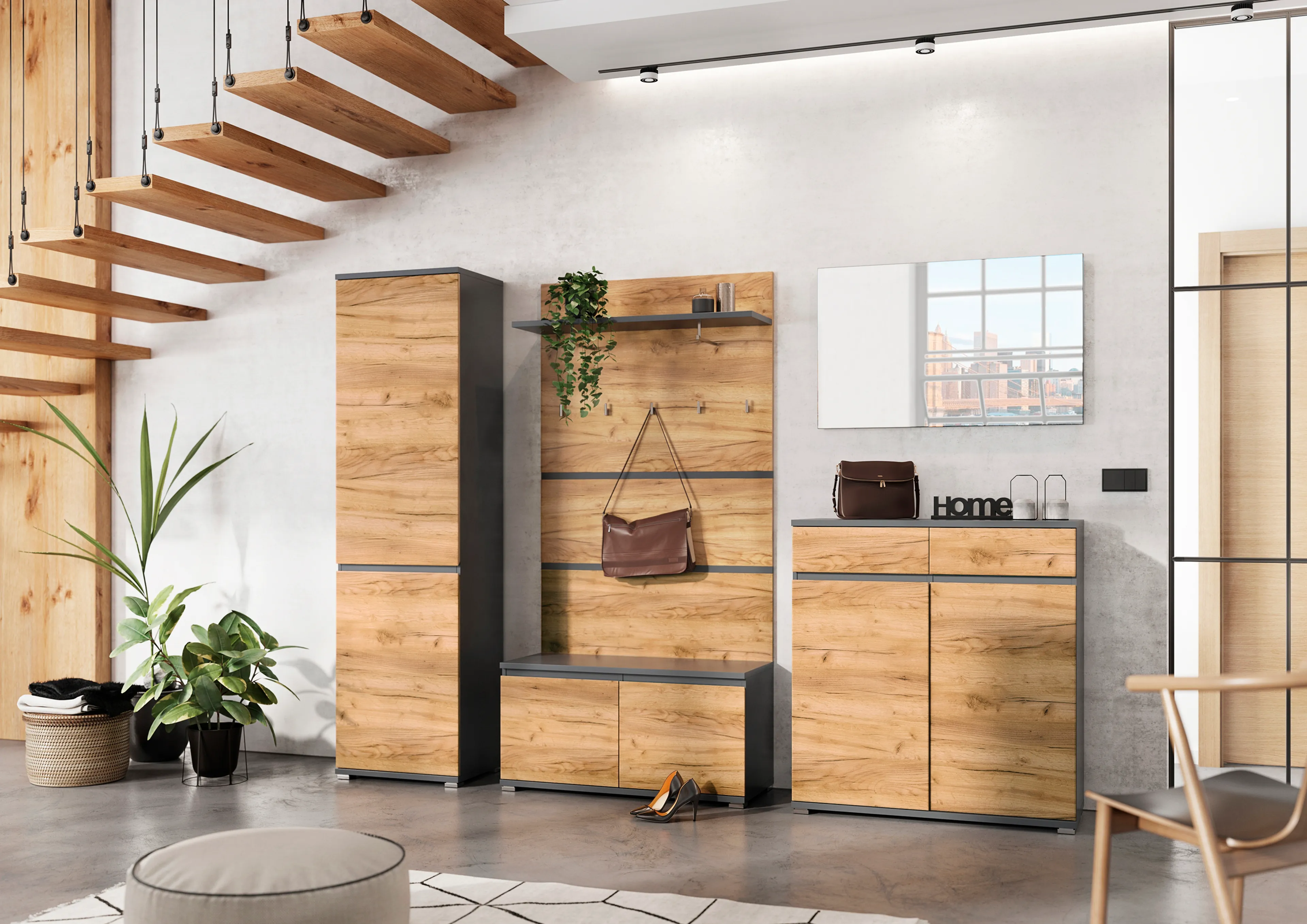 Garderobenschrank Lissabon
