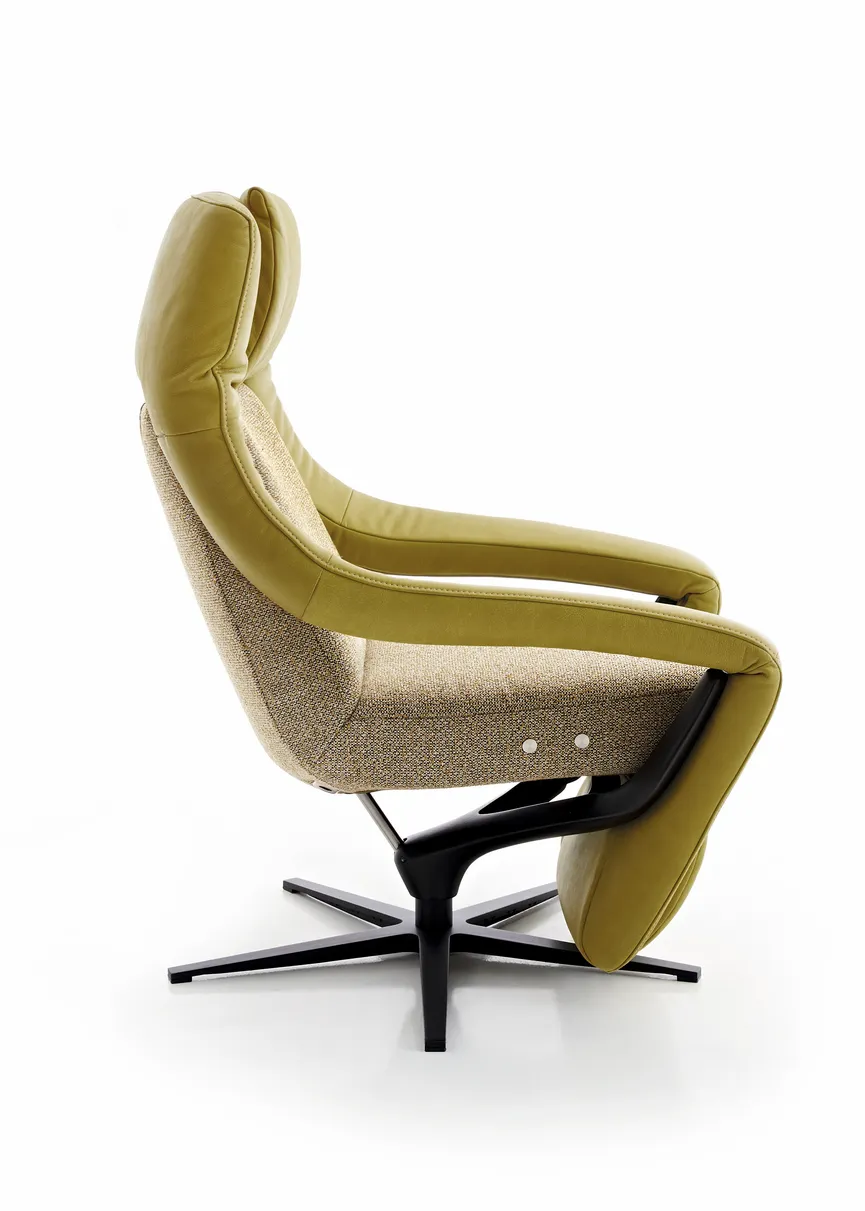 Sessel Yoko-2 DK schwarz detail