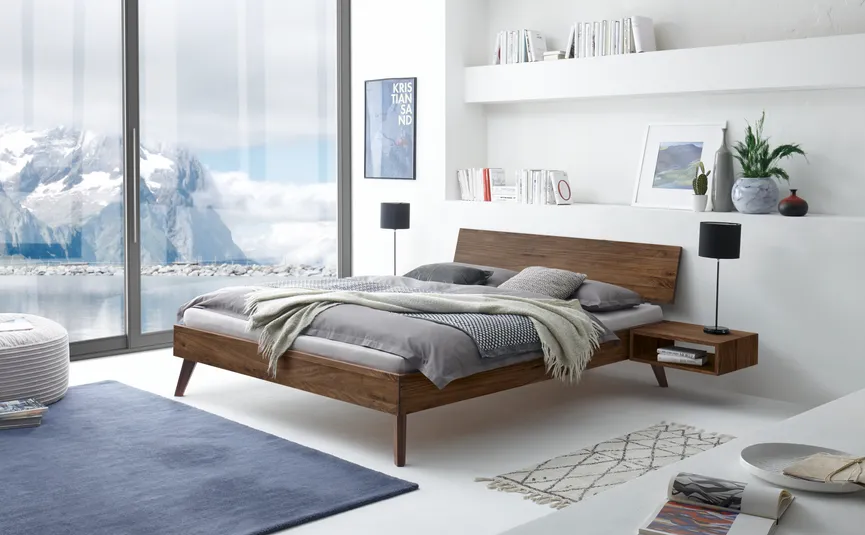 Bett 90x200 cm milieu