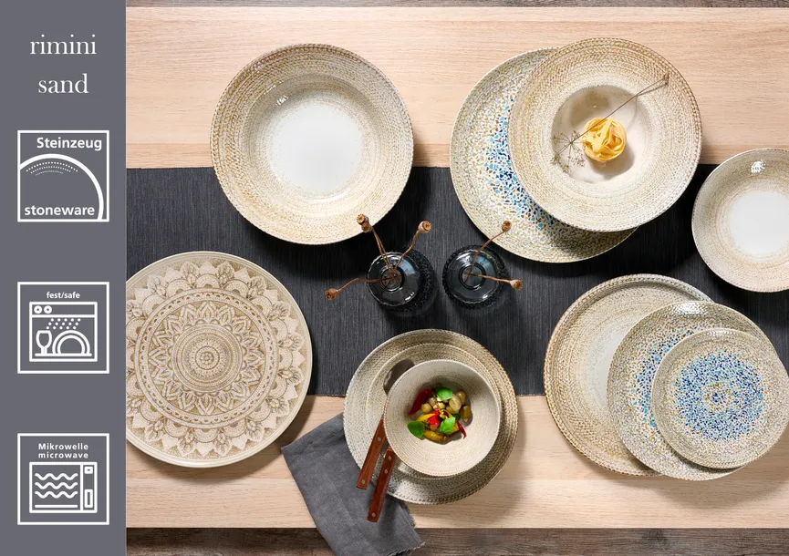 Gourmetteller "Rimini" detail