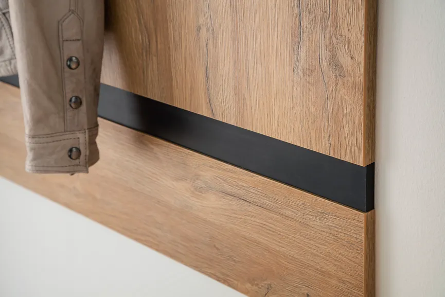 Garderobenpaneel detail
