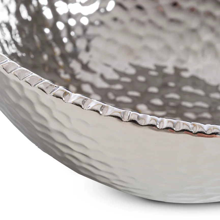 Schale silber detail