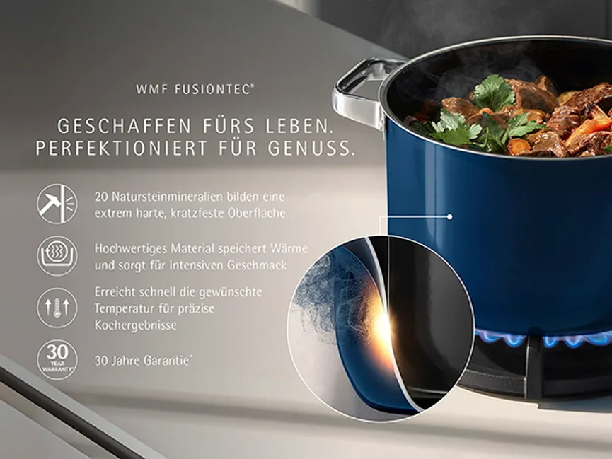 Schmortopf "Fusiontec Mineral detail
