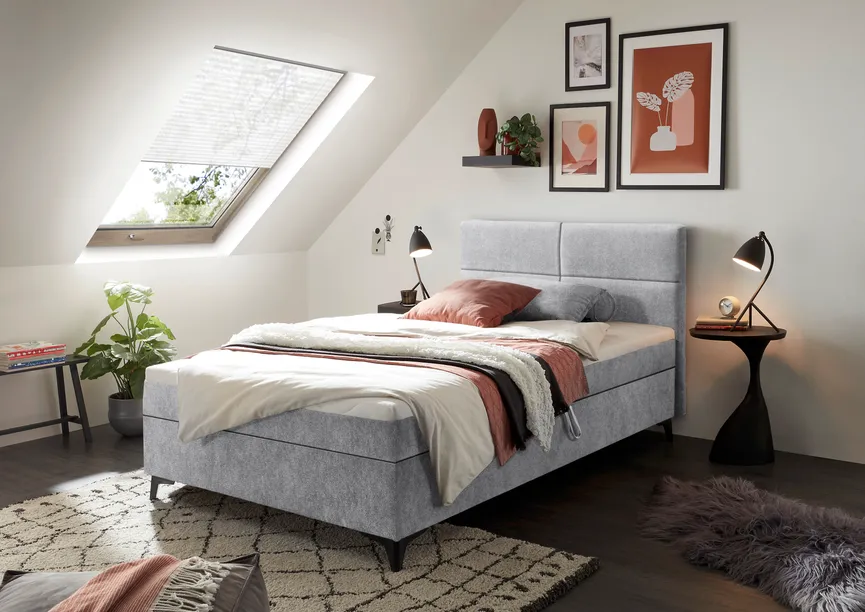 Boxbett 120x200 cm milieu