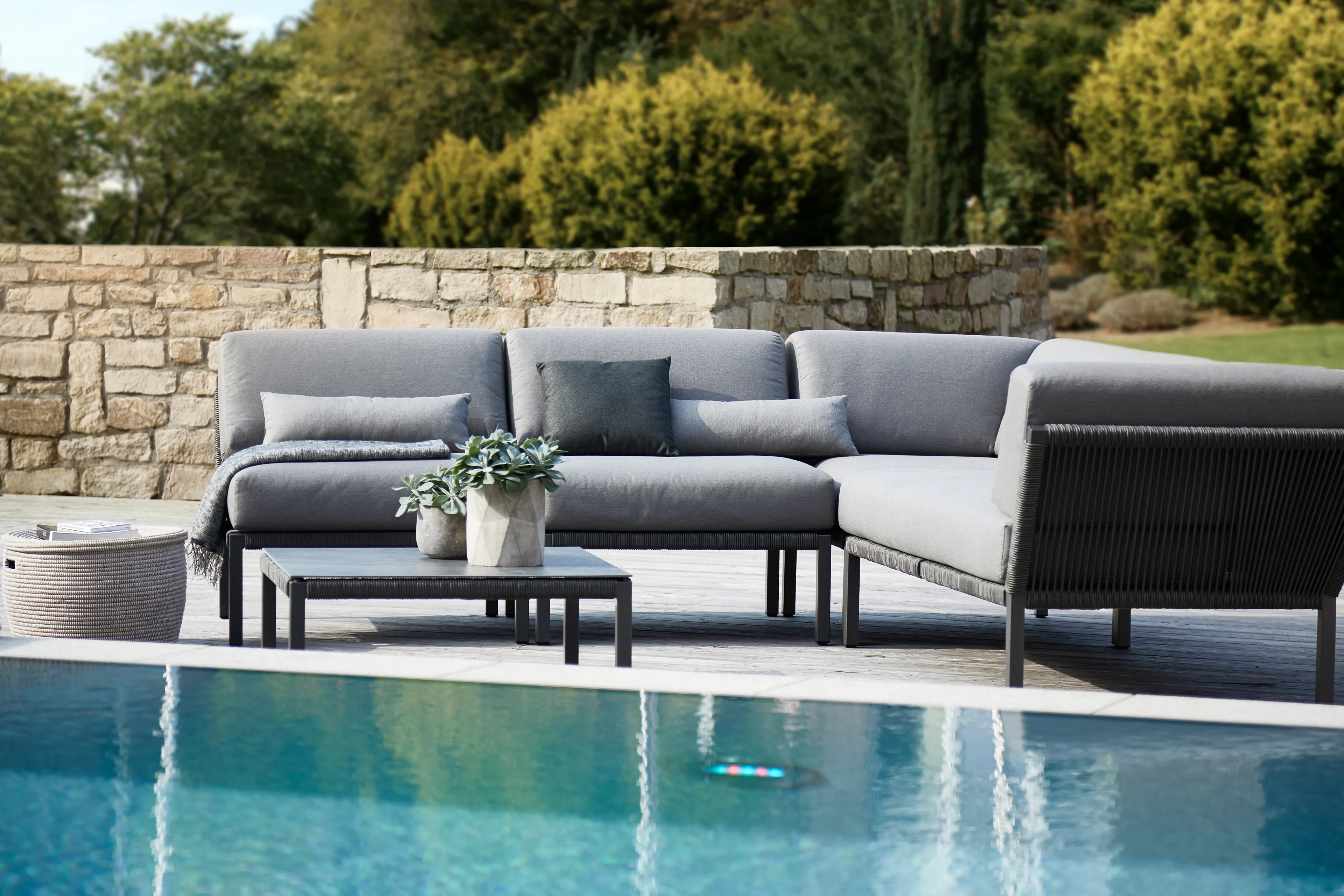 Gartensofa-Modul Club