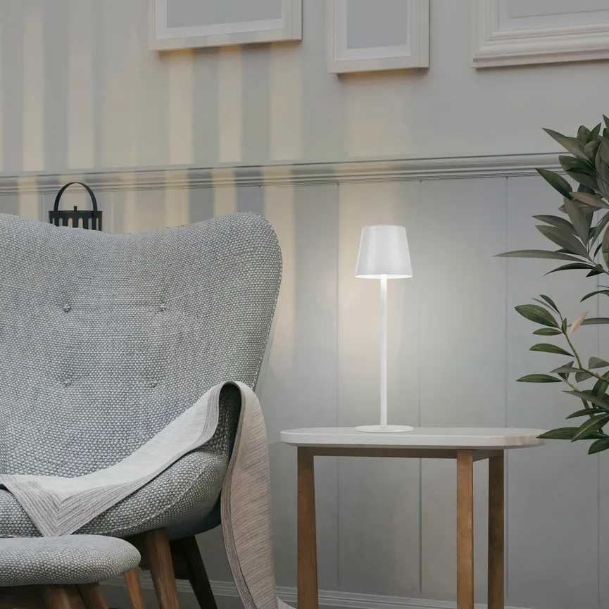 Akku-Tischleuchte "Euria" milieu