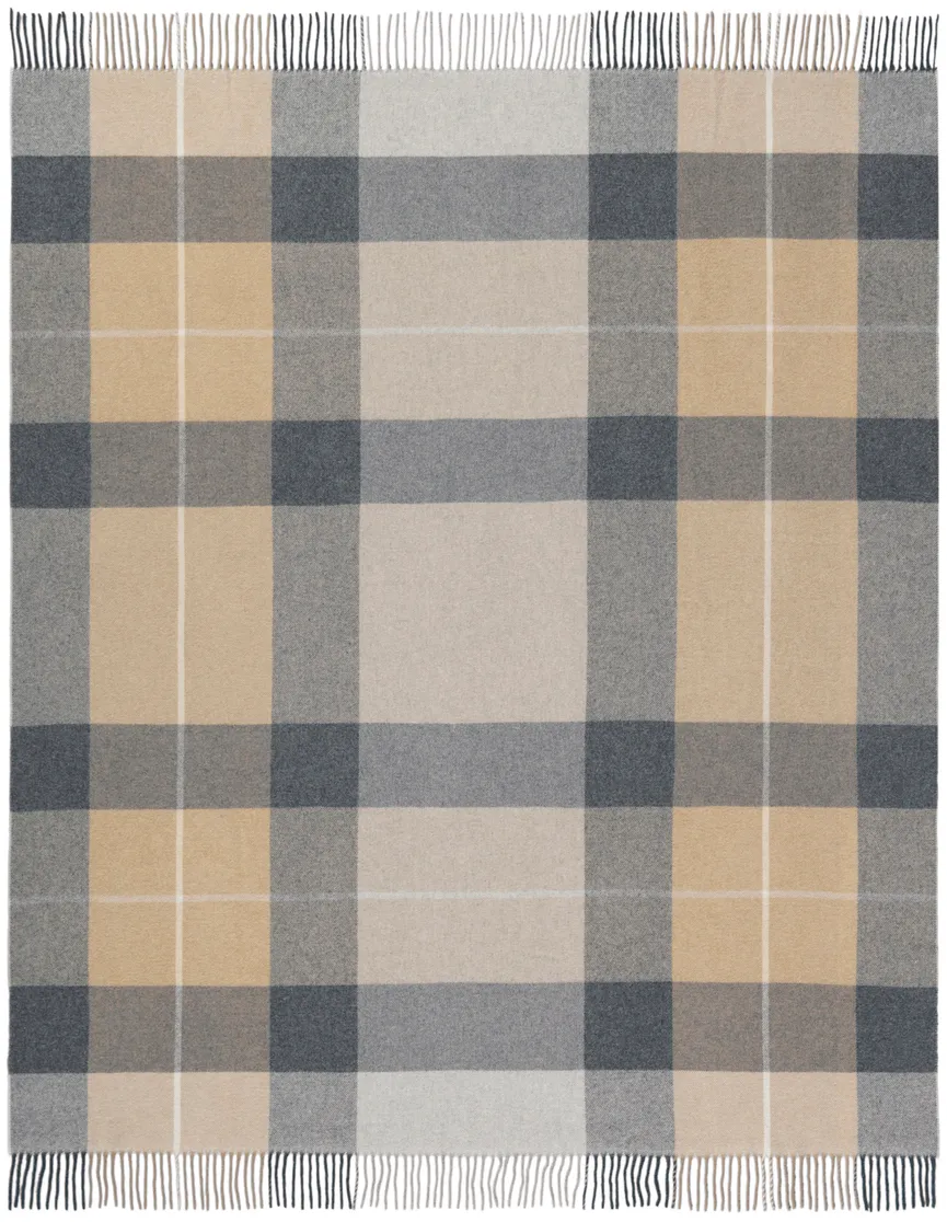Plaid Quito beige hauptaufnahme
