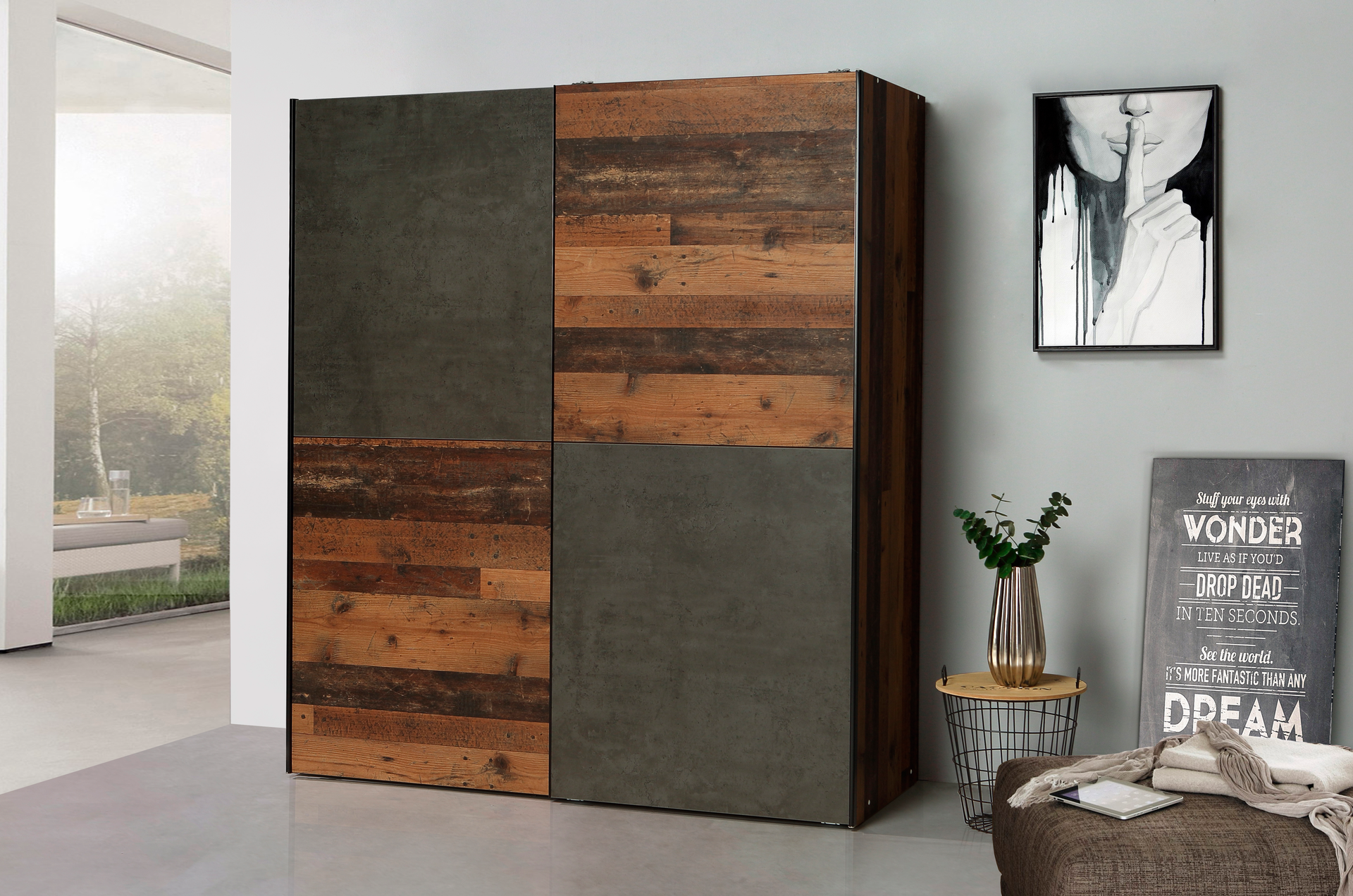 Schwebetürenschrank