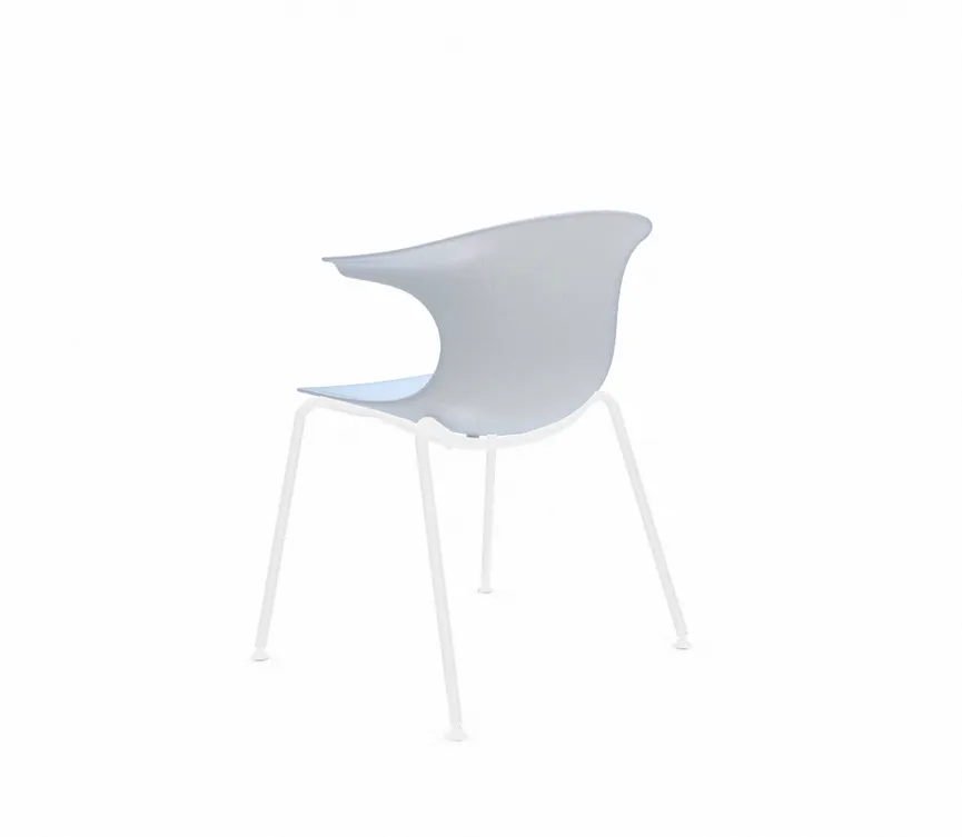 Stuhl 4 Legs white detail