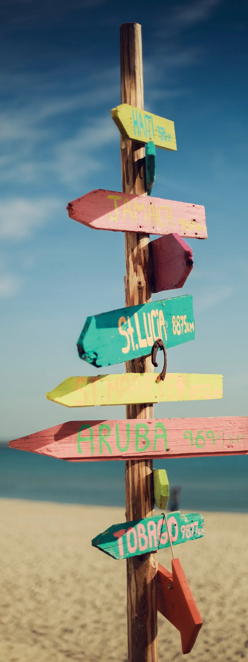 Strand - Beach signs hauptaufnahme