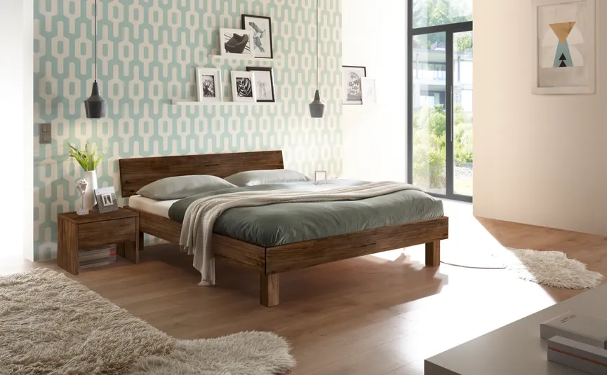Bett 90x200 cm milieu