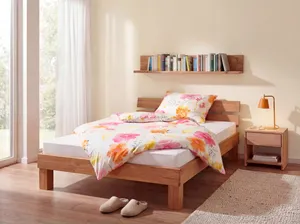 Massivholzbett
