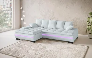 Ecksofa mit LED-Beleuchtung