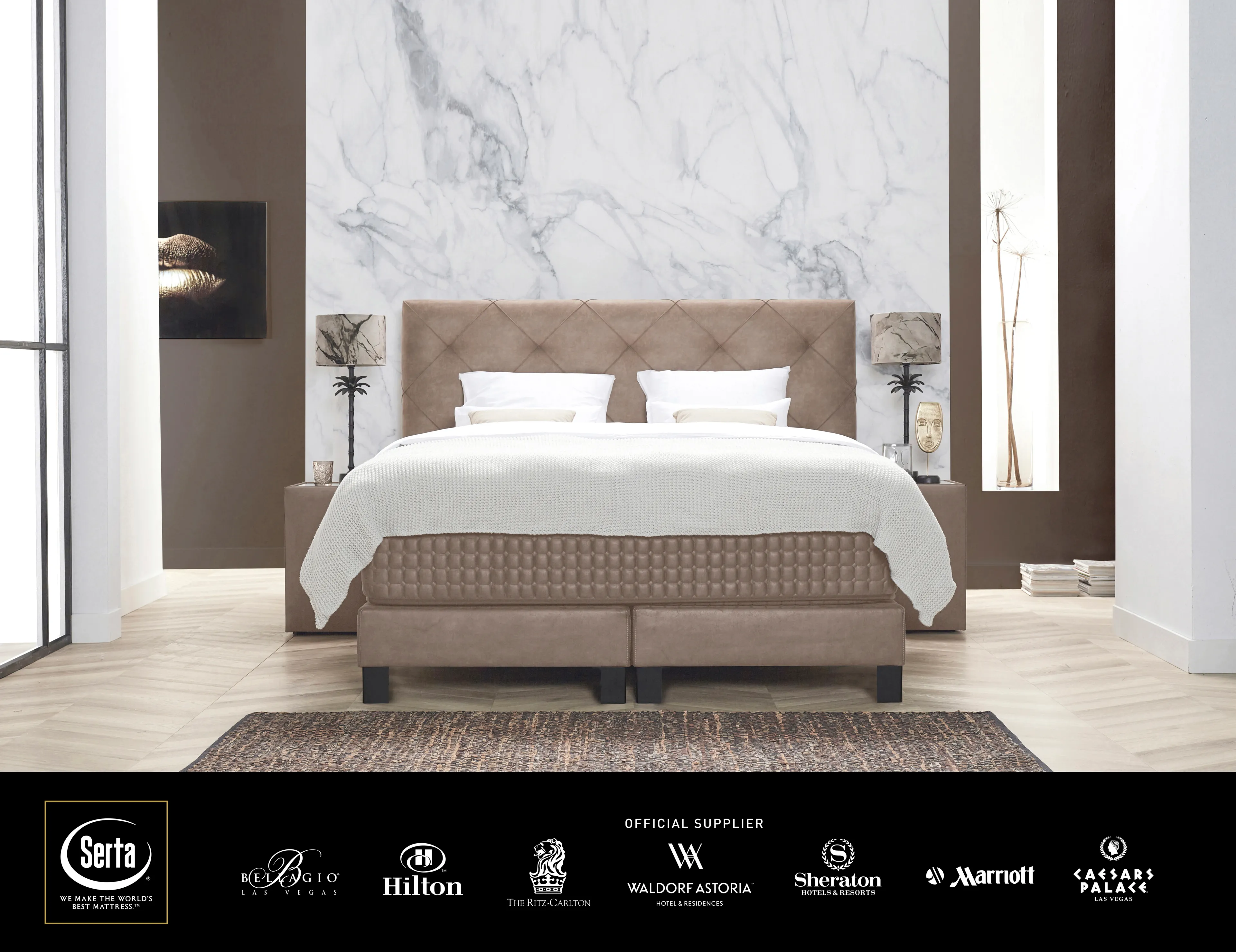 Boxspringbett Magnifique 180 x 200 cm