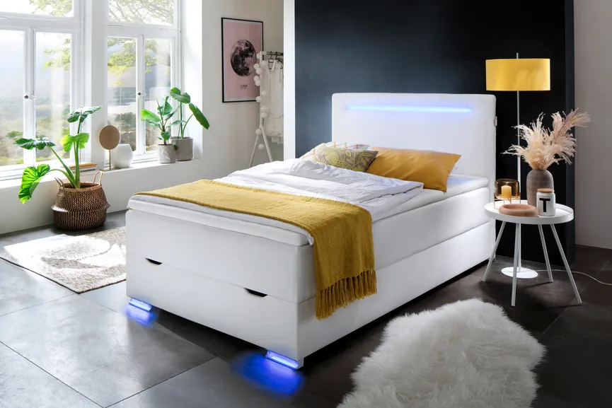 Boxspringbett 140x200 cm hauptaufnahme