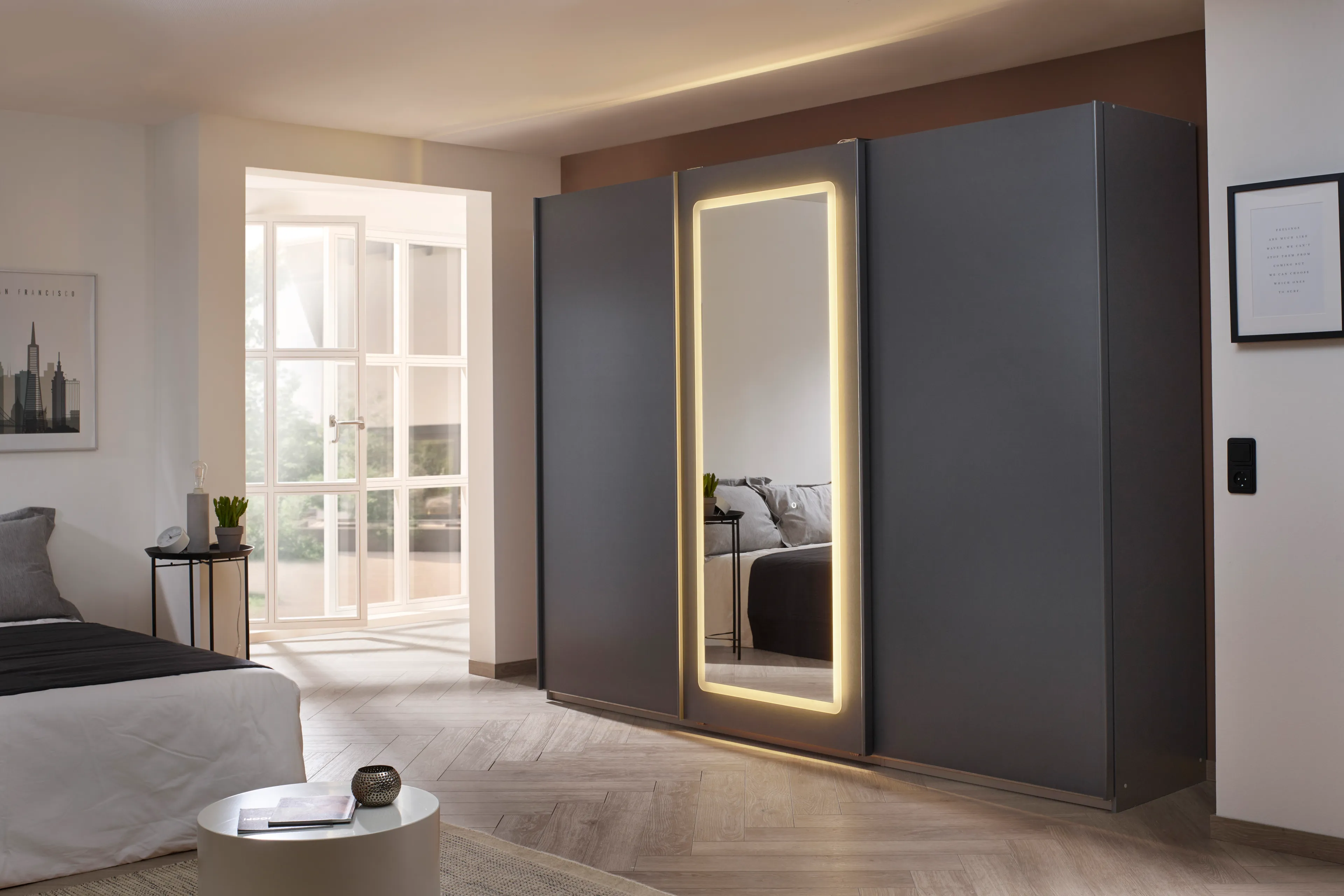 Schwebetürenschrank Abraxxas 271 x 212 cm