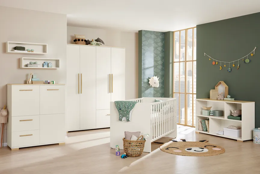 Kleiderschrank 4-trg. milieu