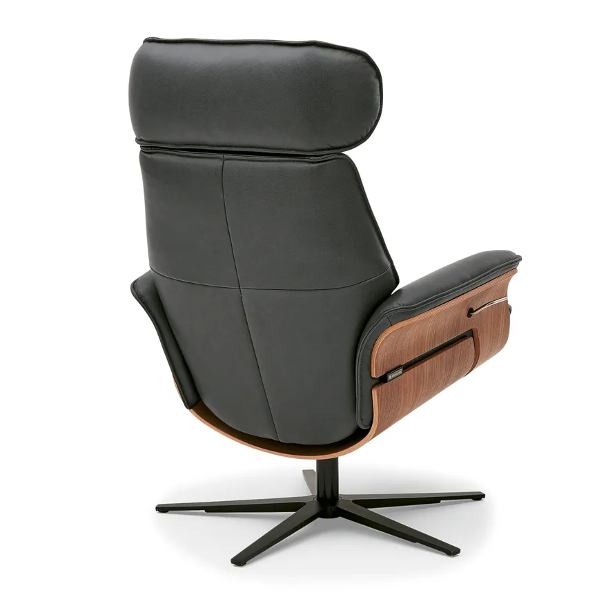 Relaxsessel Fuß schwarz detail