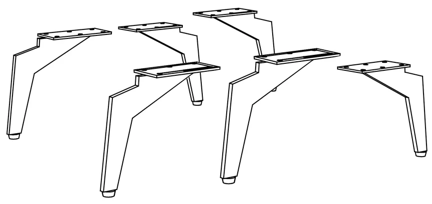 Metallfüße detail