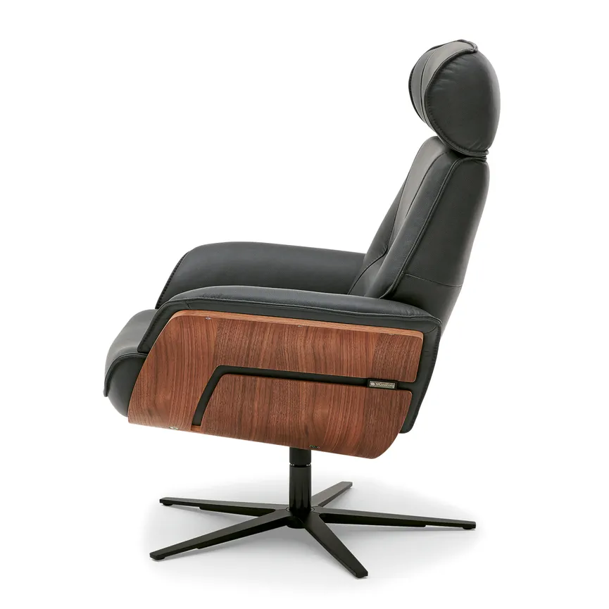 Relaxsessel Fuß schwarz detail