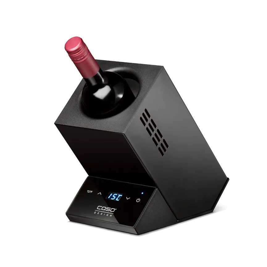 Weinkühler WineCase one black detail