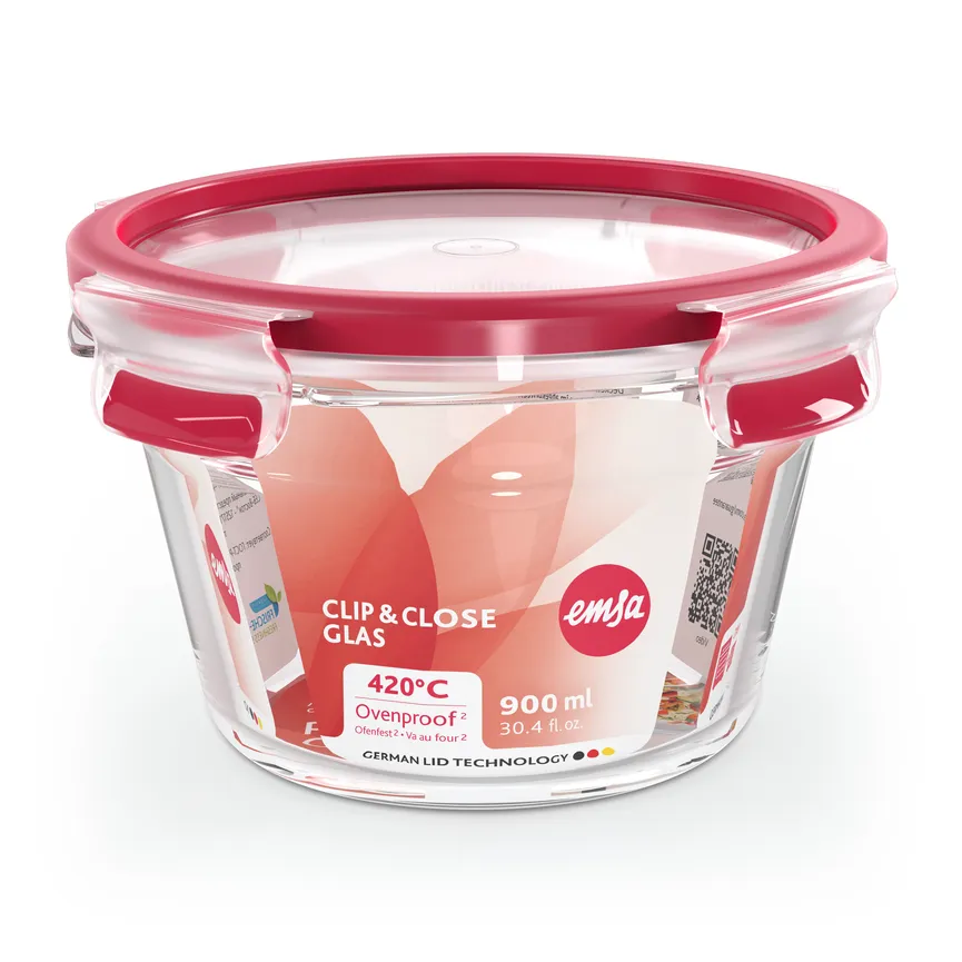Dose rund 0,9 L Glas hauptaufnahme